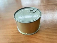 Округла метална лименка